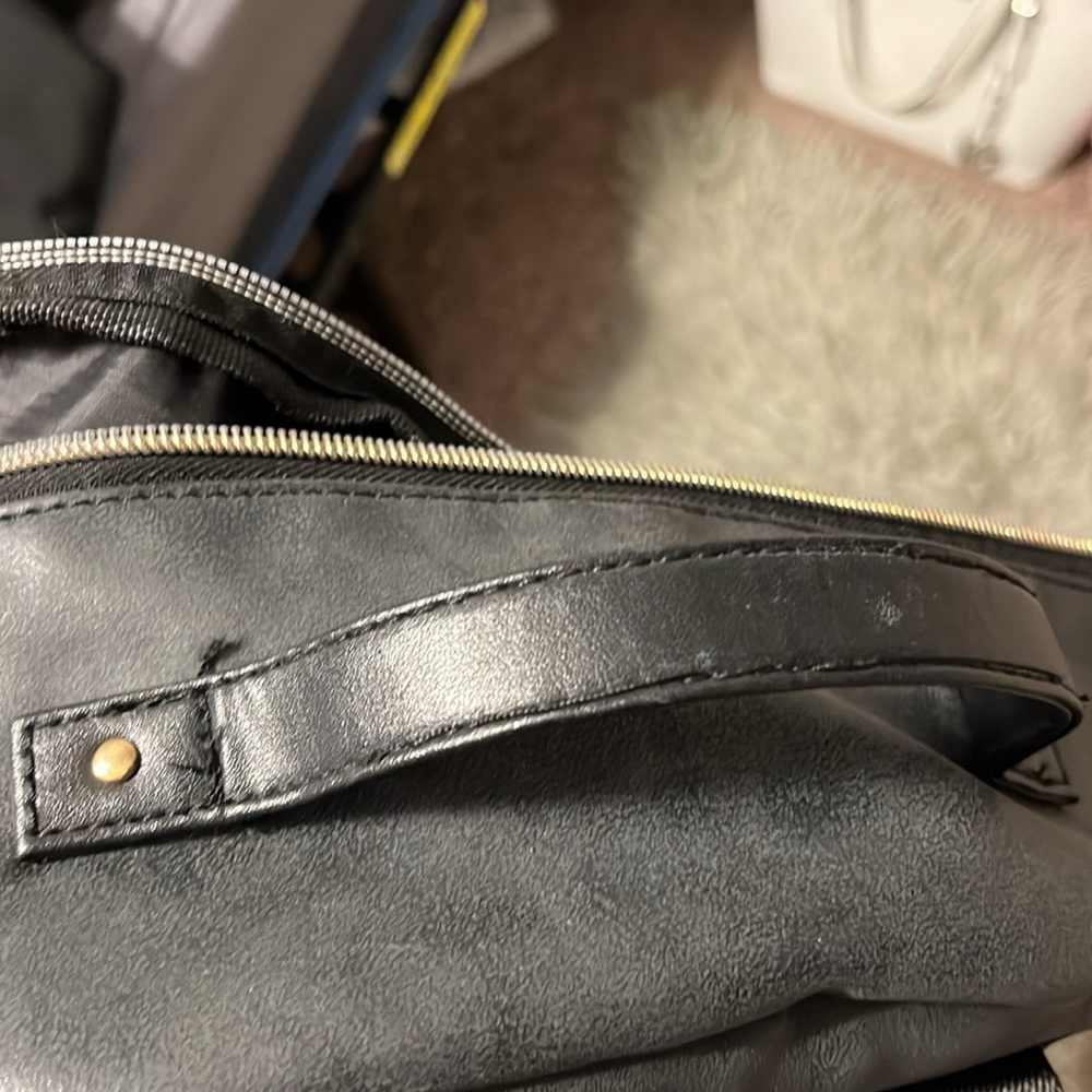 Faux Leather Mini Backpack - Picture 7 of 7